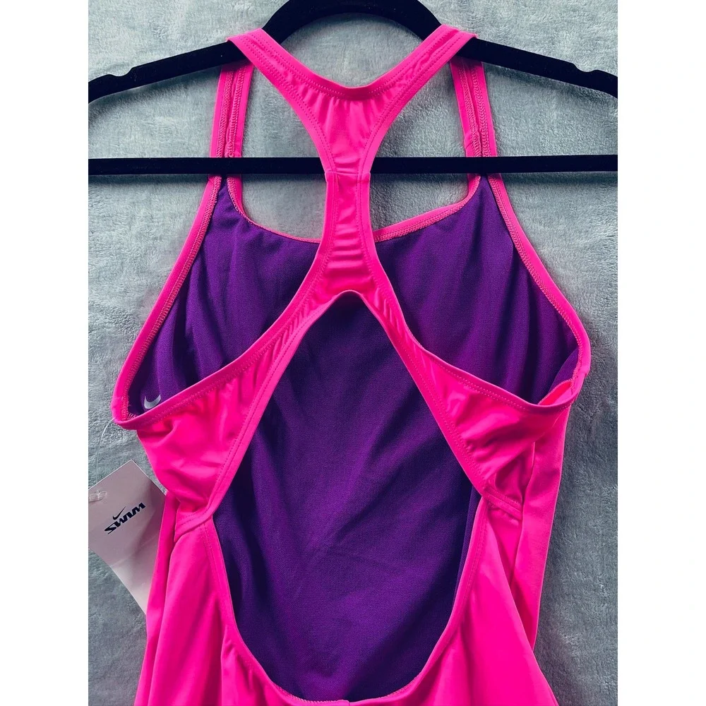 Nike Swim Effortless Essential Big Kids Girls Racerback One Piece XL